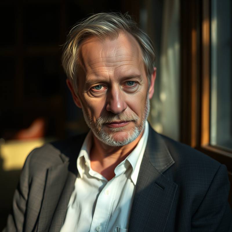 Portrætbillede af Lars Christensen, dokumentarfilminstruktør og producent hos Filmkunst Akademiet