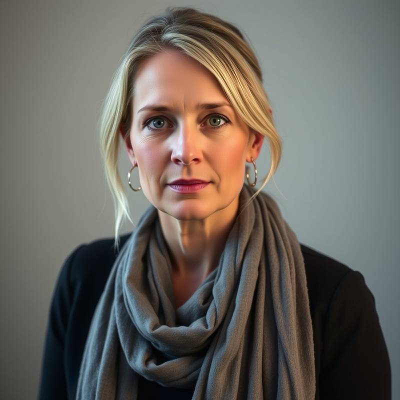 Portrætbillede af Mette Jensen, en af Filmkunst Akademiets instruktører